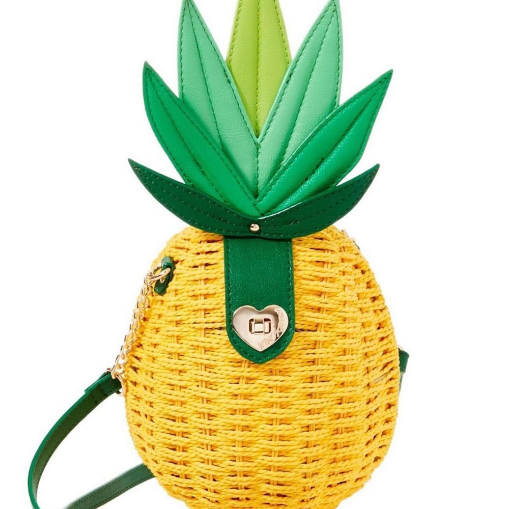 BETSEY JOHNSON PINEAPPLE PURSE